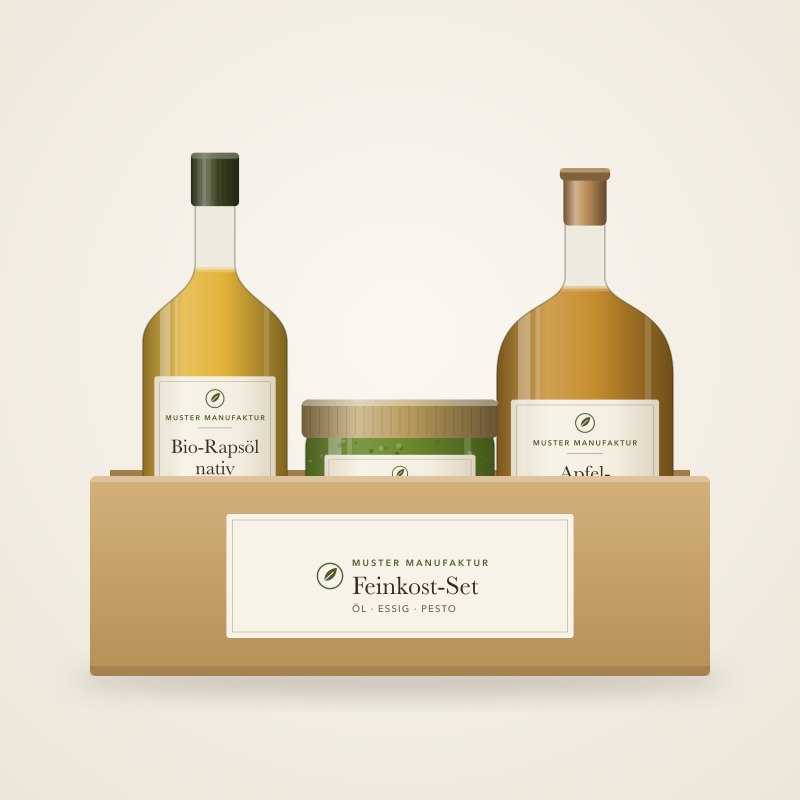Feinkost-Set